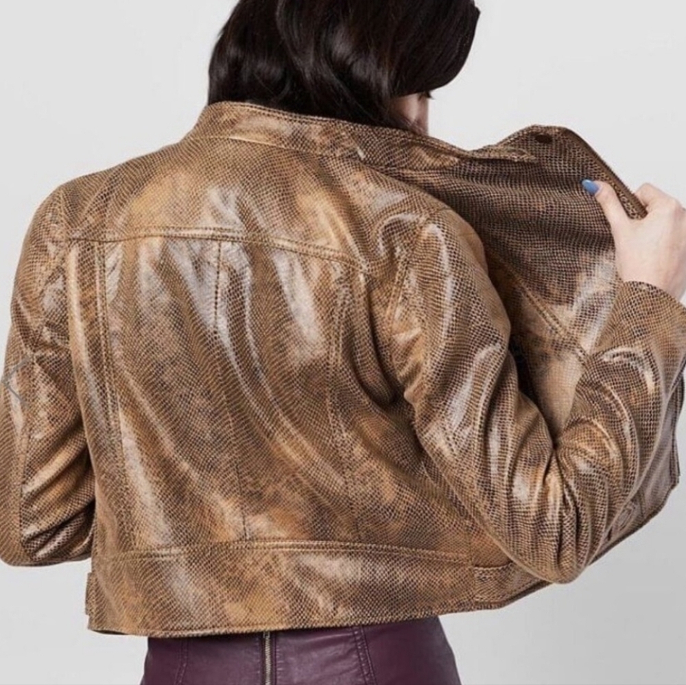 We The Free Fenix Vegan Faux Leather Moto Jacket - Picture 2 of 13